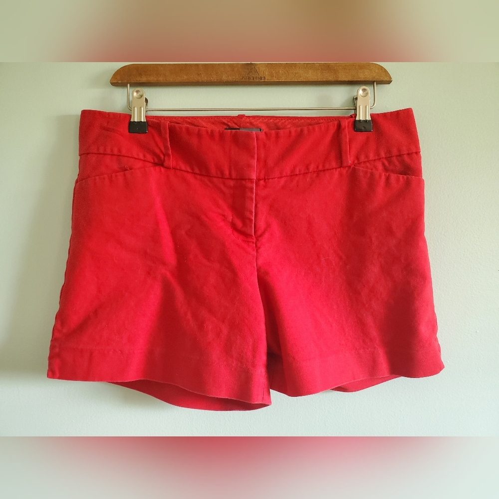 The Limited Bright Red High-Waist Women's Shorts
